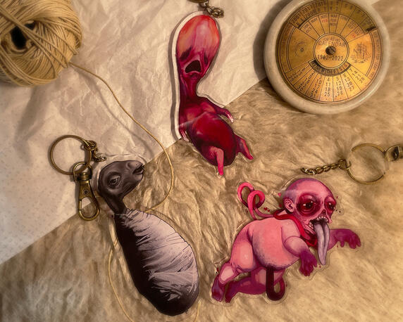 Acrylic keychain