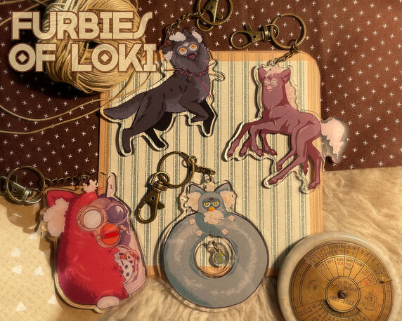 Acrylic keychains