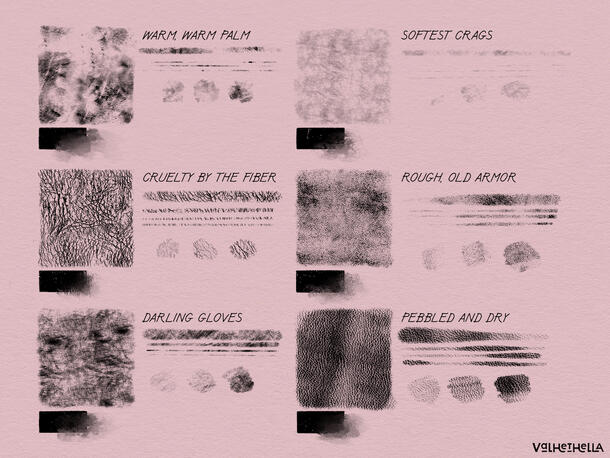 Brush Swatches